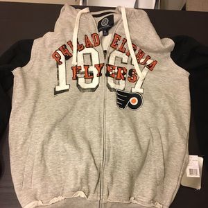 XL Philadelphia Flyers Zip Hoodie